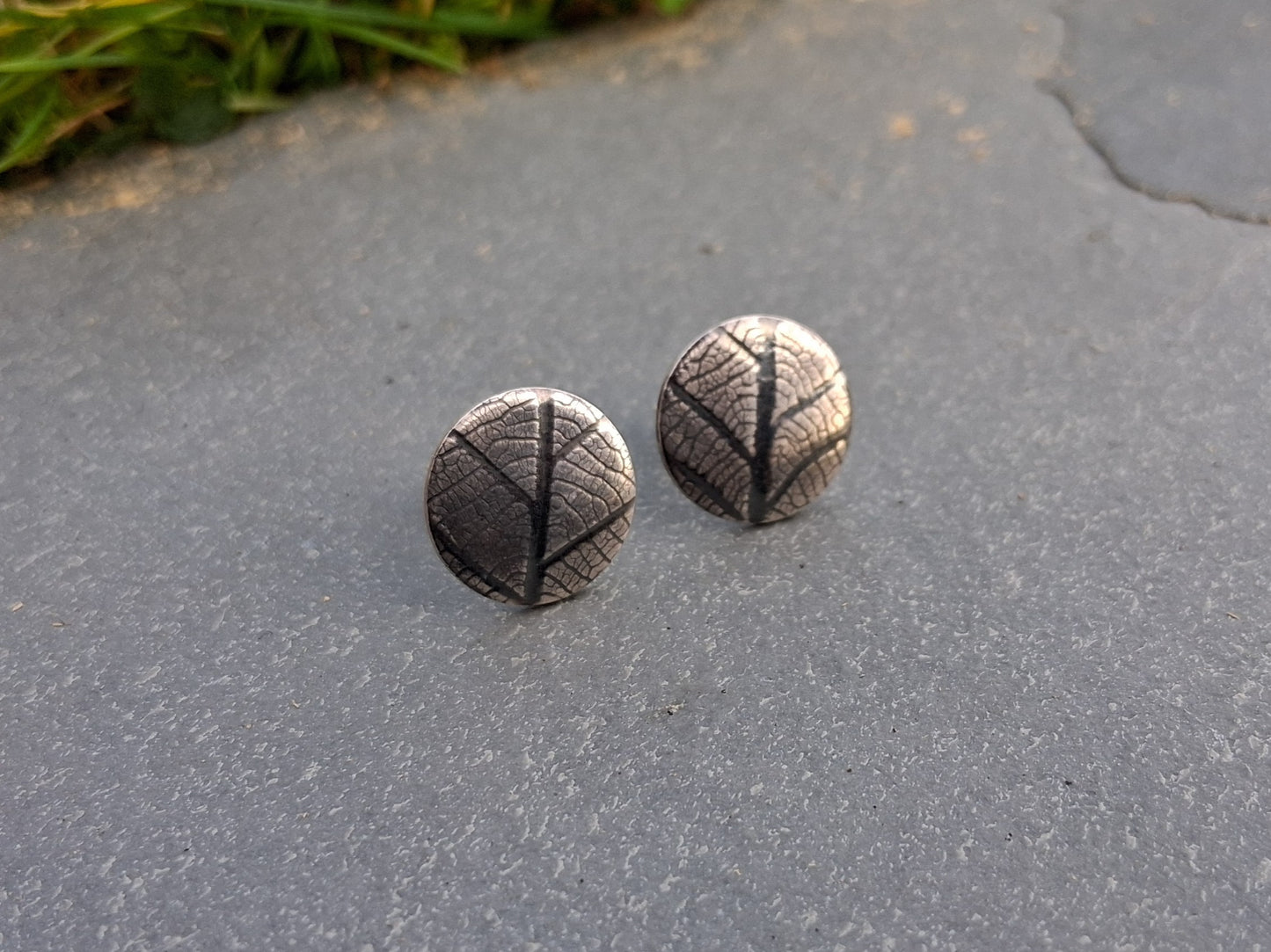 Leaf Stud Earrings