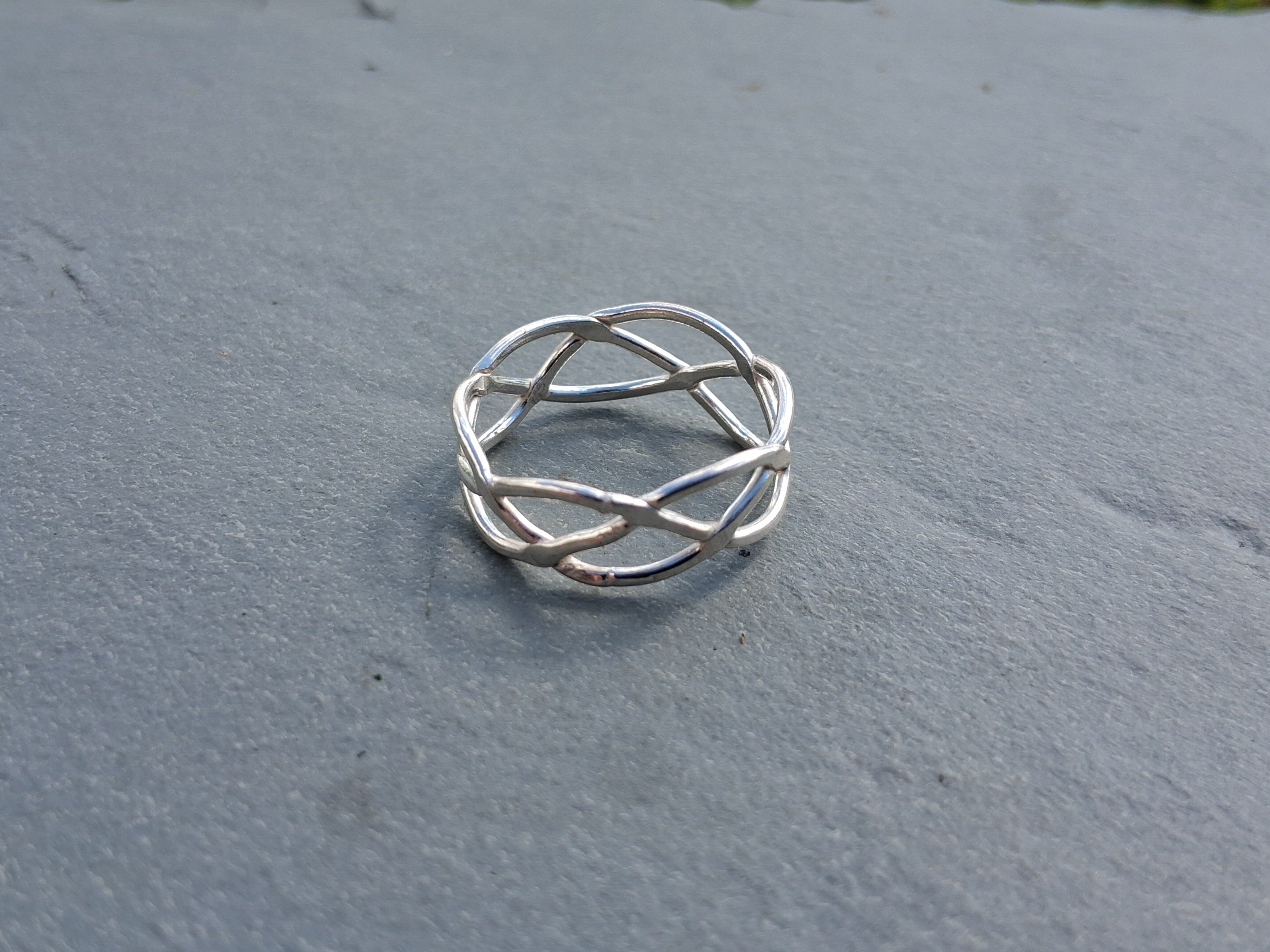 platted wire ring